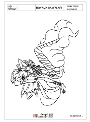 Winx Club Denizkızı boyama sayfaları